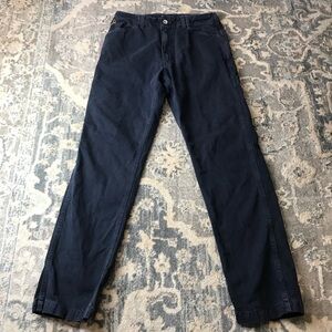Birdwell Dark Blue Britches Cotton trousers